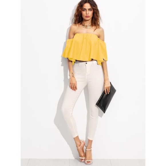 ♡ off shoulder summer vibe crop top ♡ - Picture 5 of 8